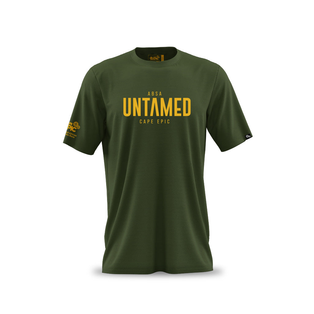 Men&#39;s Absa Cape Epic 2024 Name T Shirt (Olive)