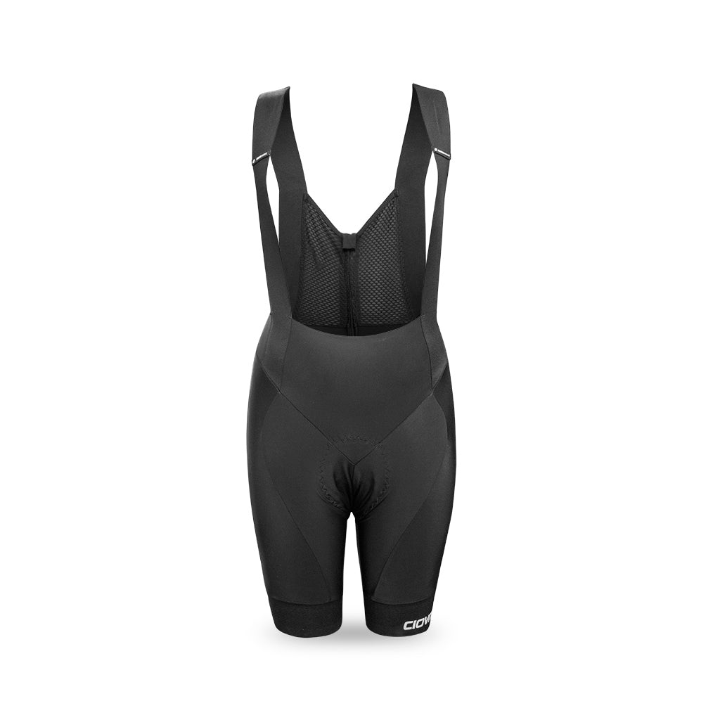 black cycling bib shorts