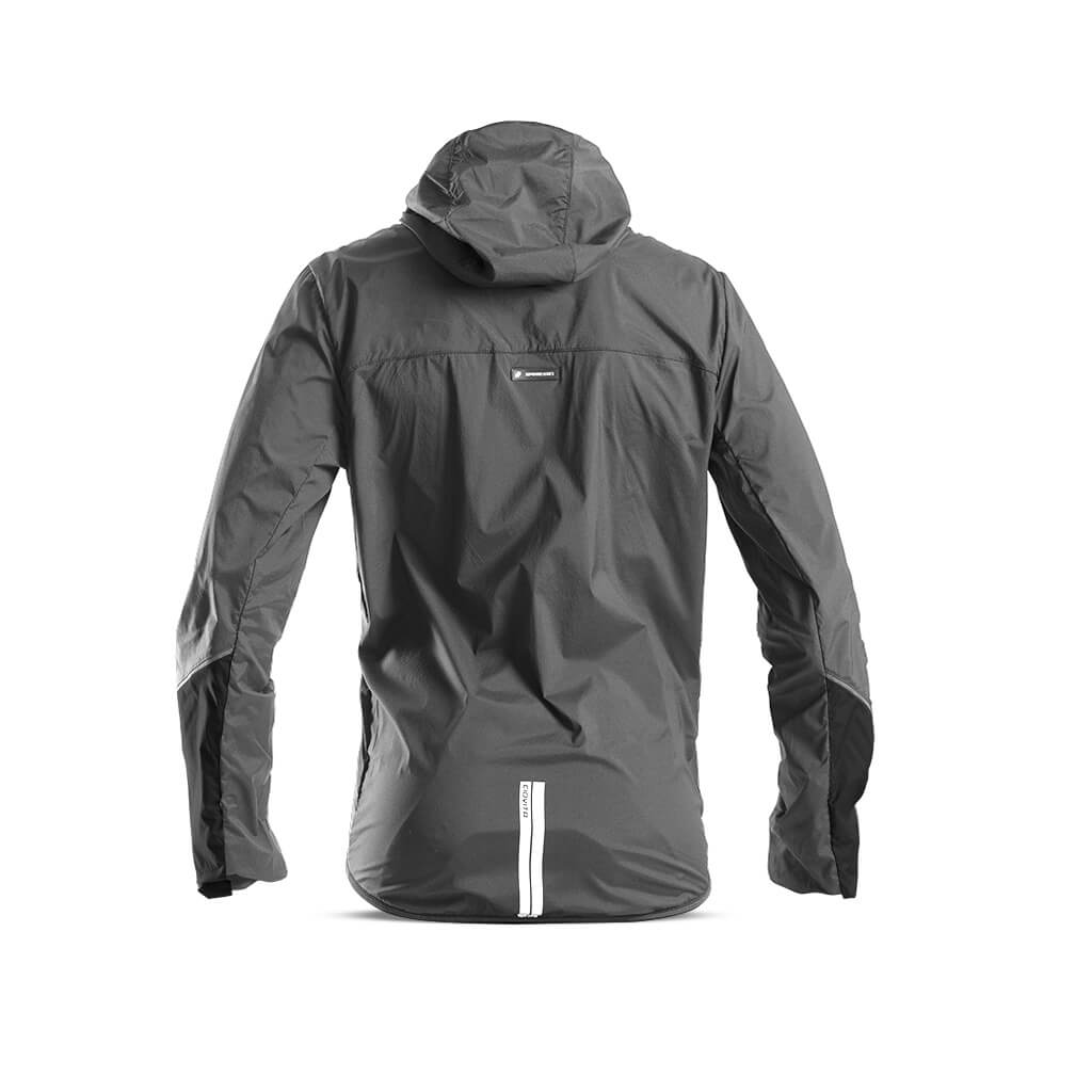 Men&#39;s Trovare Lightweight Gravel Jacket (Charcoal)