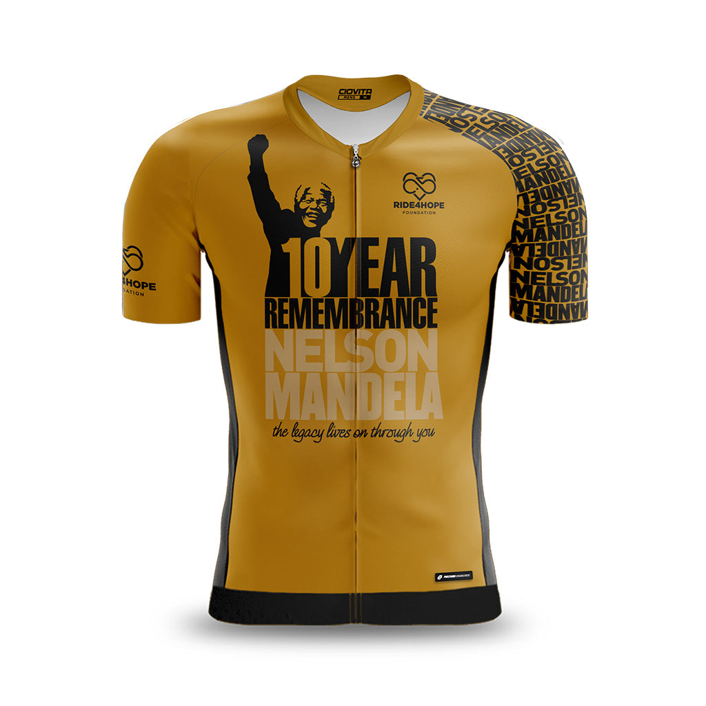 Men&#39;s Ride 4 Hope Mandela 10 Year Commemorative Jersey