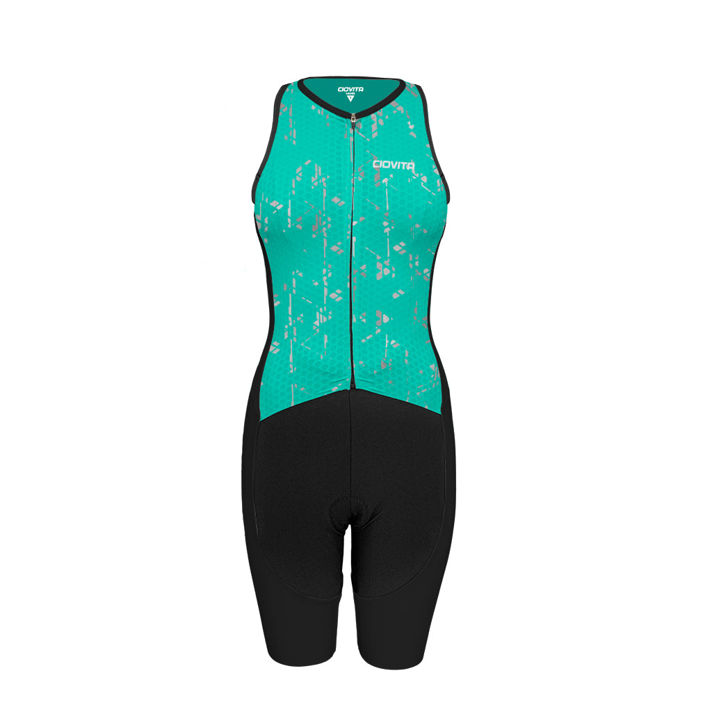 ladies sleeveless tri-suit